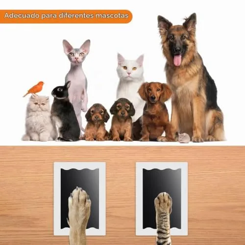 Nabance ▫️ Huella Perro, 2 cartuchos de tinta, 4 cartões de impressão 5