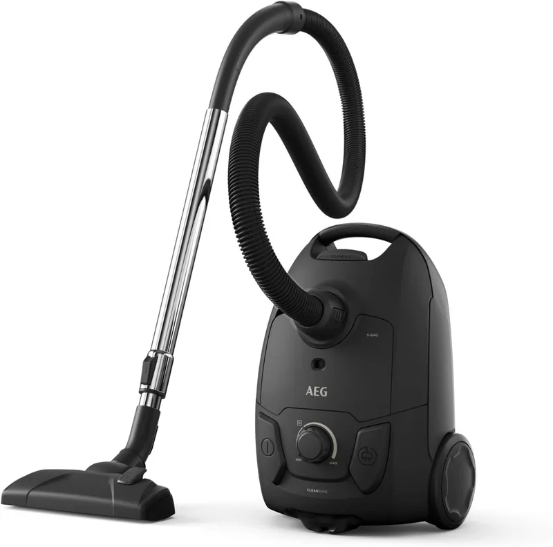 Aspirador AEG Bag Sifter AB31C1GG, multi-superfície, compacto, filtro HEPA lavável, 750W, recipiente de 3L, raio de 7,5m, baixo ruído 78dB, escova DustPro, 2 acessórios, design sustentável