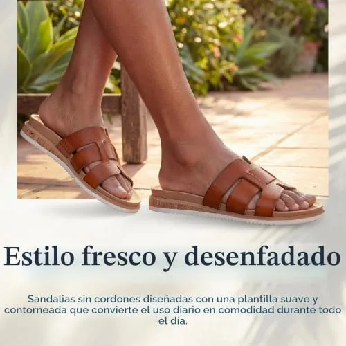 Skechers ▫️ Desert Kiss Low Peak Look - Sandálias deslizantes para mulher 3
