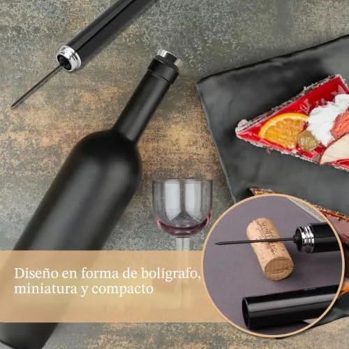 FBBULES ▫️ Abridor de garrafas, saca-rolhas, rolhas reutilizáveis, 3 unidades 5
