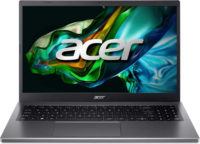 Acer ▫️ Aspire 5 15 A515-58P-78JB, Portátil 15,6" Full HD (Intel Core i7-1355U, 16GB RAM, 512GB SSD, Gráficos Intel Iris Xe, Windows 11 Home) Cinzento, Teclado QWERTY Inglês