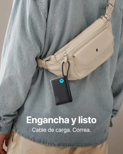 INIU ▫️ 45W Power Bank de Carregamento Rápido para Tablet, Pequena Bateria Externa de 10 000 mAh 4