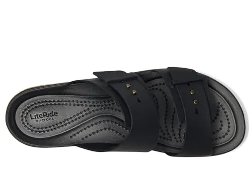 Crocs ▫️ Brooklyn Cork Buckle, Sandália para mulher 2