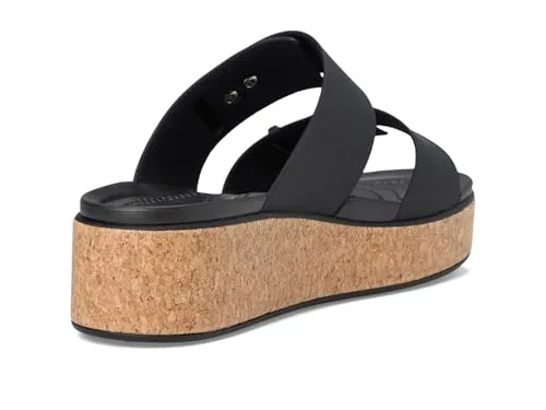 Crocs ▫️ Brooklyn Cork Buckle, Sandália para mulher 5