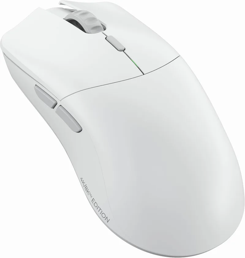 GLORIOUS ▫️ Gaming Model O 2 Pro 4K/8K Rato de jogos sem fios - 2,4 GHz, latência de 1 ms, resolução de 4K/8K, 100 milhões de cliques, 59 g (ultraleve), bateria de longa duração, sensor de 26K PPP, RGB, ambidestro, 6 botões - Branco