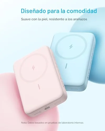 Anker ▫️ Zolo Power Bank MagSafe 10 000 mAh, sem fios, USB-C com potência máxima de 30 W 5