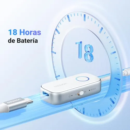 UGREEN ▫️ Transmissor e recetor Bluetooth 6.0 Transmissor Bluetooth com tomada de 3,5 mm 5
