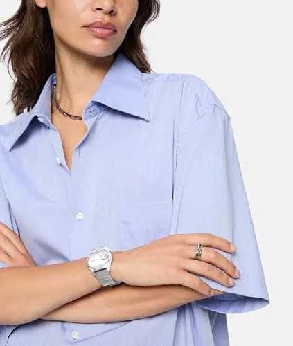 LIEBESKIND ▫️ Relógio de pulso Berlin para mulher – Relógio de quartzo de 33 mm com caixa redonda – Design e mostrador marcantes – Bracelete em aço inoxidável – Resistente à água até 3 ATM 6