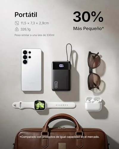 INIU ▫️ Power Bank, Pequeno, 20 000 mAh, 45 W, Carregamento Rápido, Bateria Externa de Viagem 2