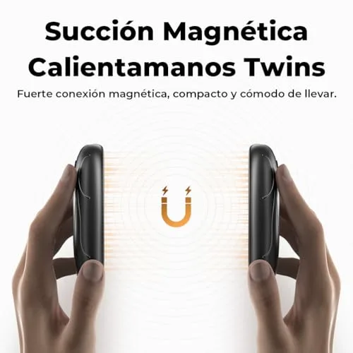 VOSFEEL ▫️ Aquecedor de mãos recarregável 2 em 1 magnético para uso diário 5