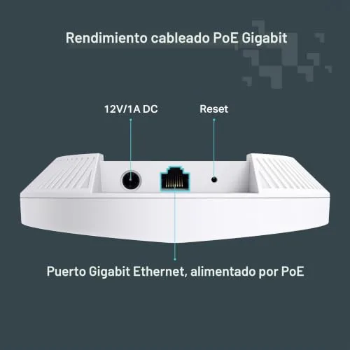 TP-Link ▫️ Festa F61 Ponto de Acesso Wi-Fi 6 de banda dupla AX1800, montagem no teto, 1 porta PoE Gigabit, gestão centralizada gratuita na nuvem, configuração e utilização fáceis, sem necessidade de intervenção de TI 6
