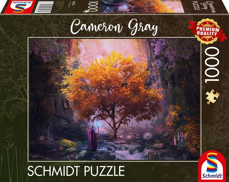 Schmidt ▫️ Spiele 58523 - Puzzle (1000 peças), cor cinzenta, multicolorido (58523)