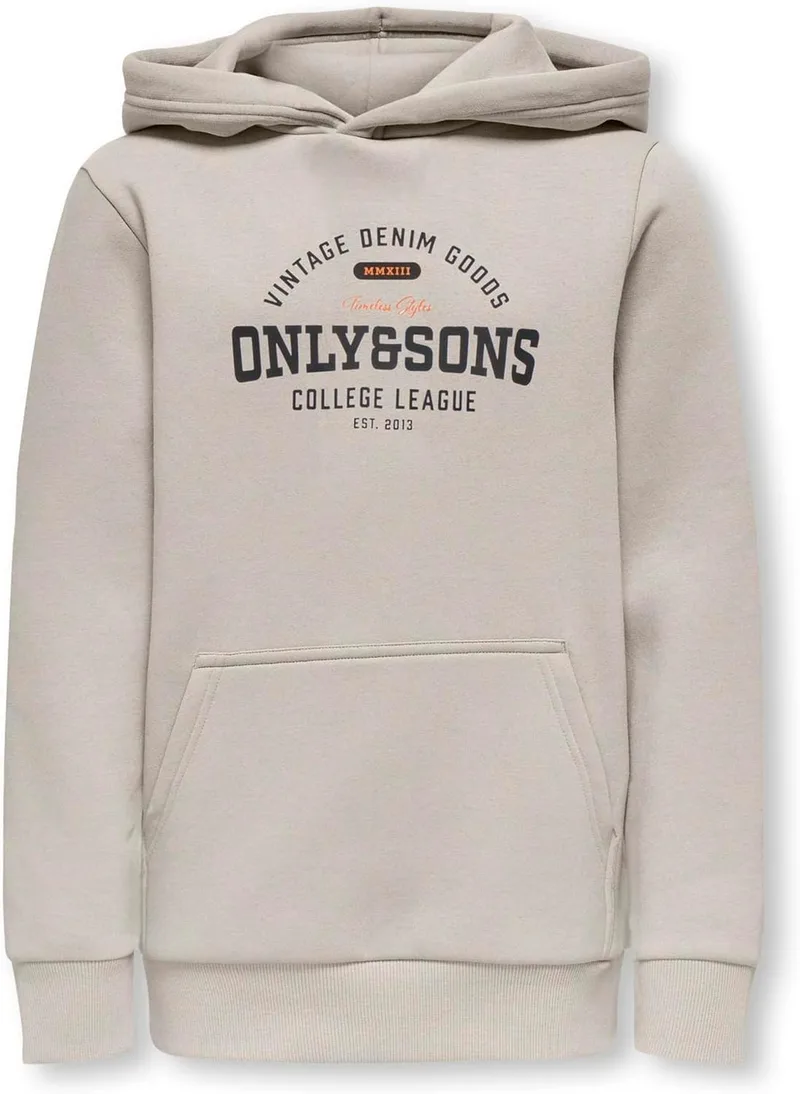 Only & sons junior ▫️ Osjceres Reg Vintage Print Hood Swt Noos Osjceres Reg Vintage Print Hood Swt Noos Crianças