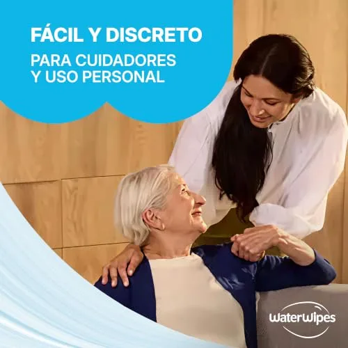 WaterWipes ▫️ Toalhitas Sensitive+ para o corpo e zonas íntimas XL, 99,9% de água, sem perfume 4