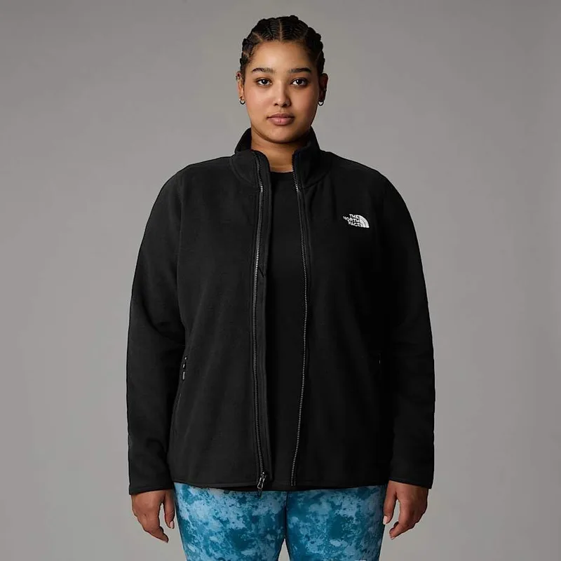 THE NORTH FACE ▫️ W Plus 100 Glacier Full Zip - Camisola de senhora 4