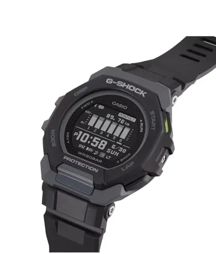 G-Shock ▫️ Casio G-SQUAD GBD-300-1ER Relógio de pulso para homem com tecnologia Bluetooth 2