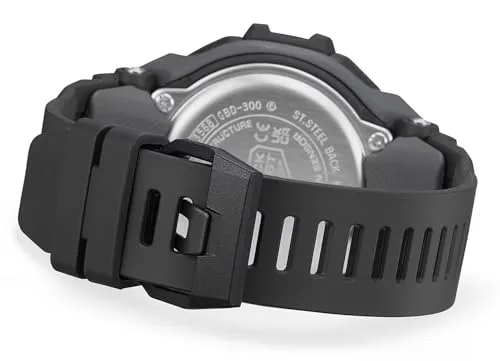 G-Shock ▫️ Casio G-SQUAD GBD-300-1ER Relógio de pulso para homem com tecnologia Bluetooth 3