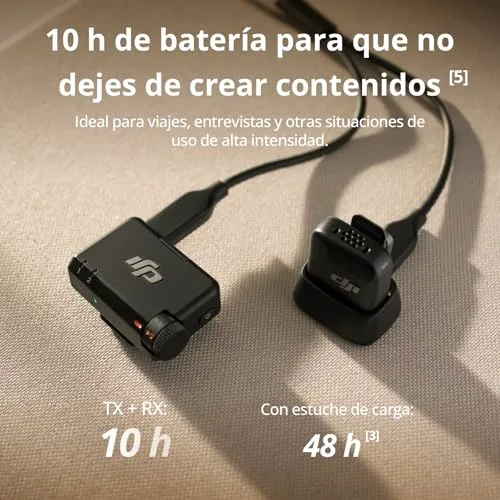 DJI ▫️ Mic Mini (1 TX + 1 RX), superleve, som rico em detalhes 4