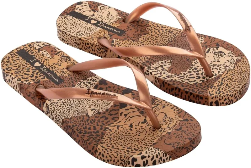 Ipanema ▫️ ANIMAL PRINT VI FEM CINZENTO/CINZENTO/VERDE