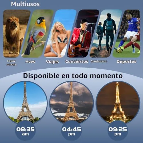FLYANT ▫️ Binóculos compactos 12x25 para crianças e adultos, ideais para observação de aves, teatro e concertos, caça e eventos desportivos 7