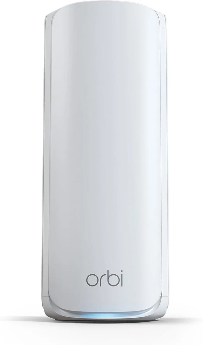 NETGEAR ▫️ Série Orbi 770 | Sistema Mesh WiFi 7 | RBE770 | Compatível com Orbi RBE772 e RBE773 | até 11 Gbits/s | Alarga a cobertura a 180 m² | Liga 100 dispositivos | Tri-banda BE11000 | Branco
