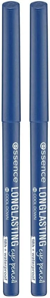 Essence Cosmetics ▫️ ESSENCE Eye Pencil Longlasting - Lápis de olhos 09 Cool Down (Embalagem de 2)