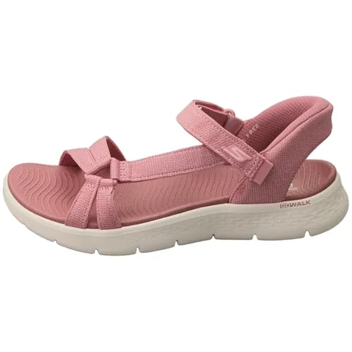Skechers ▫️ Go Walk Flex Sandal - Illuminate Hands Free Slip-ins Sandálias de pescador para mulher 5