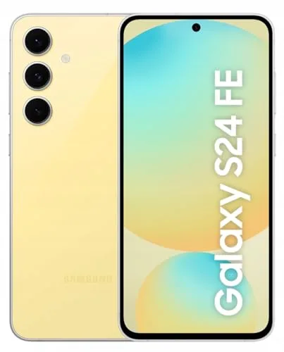 Samsung ▫️ Galaxy S24 FE 128 GB Amarelo UE, ecrã OLED de 16,91 cm (6,7"), Android 14, câmara tripla de 50 MP (SM-S721BZYDEUE) - [Versões em italiano, húngaro, polaco, romeno, austríaco e suíço] 2
