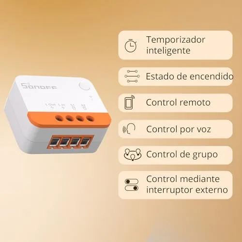 SONOFF ▫️ ZBMINIL2 Interruptor Inteligente Zigbee, sem neutro, mini-módulo de relé para iluminação, controlo de 2 vias, compatível com Alexa e Google Home, requer um hub Zigbee 4