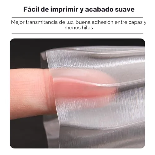 eSUN ▫️ Filamento PETG de 1,75 mm e 1 kg para impressora 3D – PETG de alta dureza, preto 4