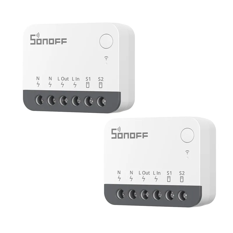 SONOFF ▫️ Interruptor Inteligente Zigbee, Compatível com Alexa e Google Home, Conjunto de 2, Requer um gateway Zigbee, É necessário um fio neutro