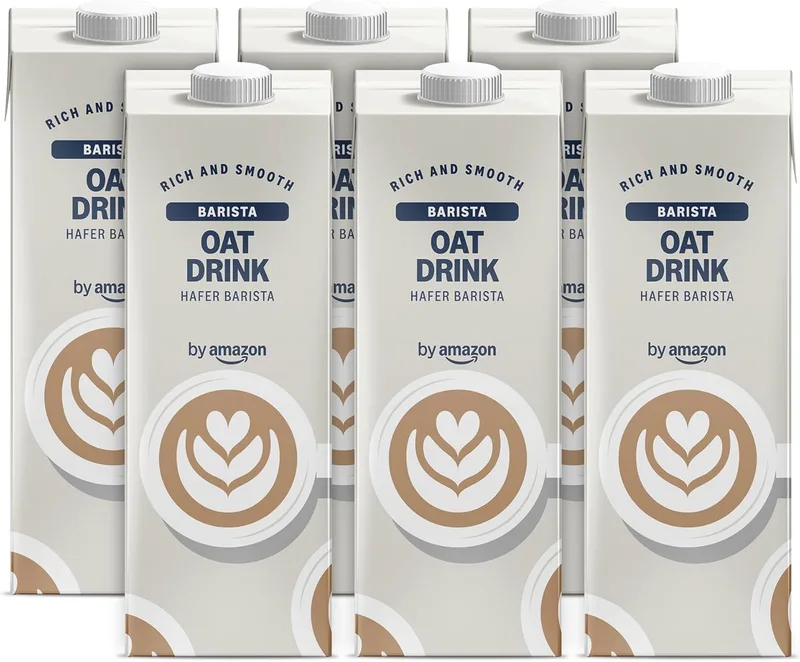 by Amazon ▫️ da Amazon Oat Barista, 6 x 1 L