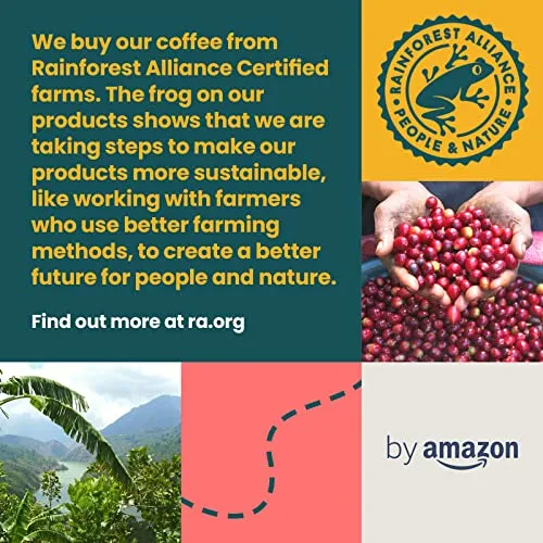 by Amazon ▫️ da Amazon - Café em grão natural Caffè Intenso, torra clara, com cafeína, 500 g, (embalagem de 4), certificado pela Rainforest Alliance 7