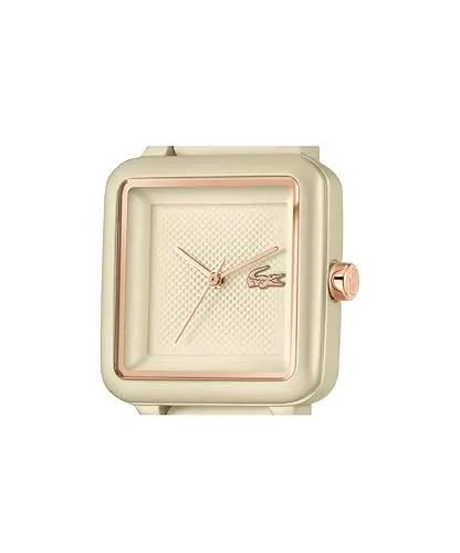 Lacoste ▫️ Relógio com movimento de quartzo e três ponteiros para mulher, da coleção 12.12 Flow, com bracelete em silicone 2