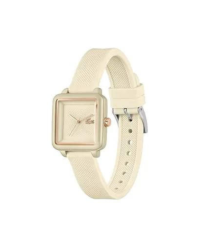 Lacoste ▫️ Relógio com movimento de quartzo e três ponteiros para mulher, da coleção 12.12 Flow, com bracelete em silicone 3