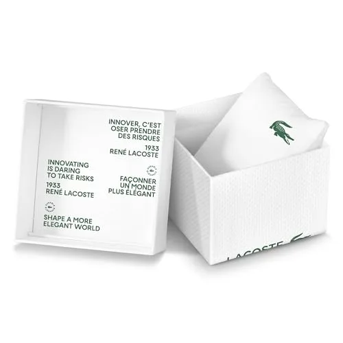 Lacoste ▫️ Relógio com movimento de quartzo e três ponteiros para mulher, da coleção 12.12 Flow, com bracelete em silicone 7