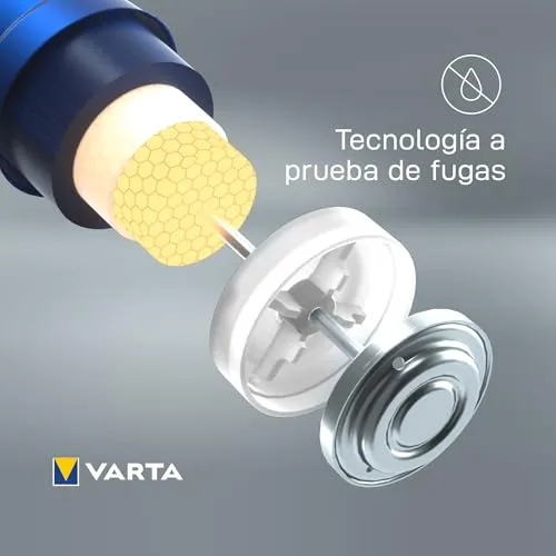 Varta ▫️ Pilhas AAA, embalagem de 12 (8+4), Longlife Power, alcalinas, 1,5 V 5