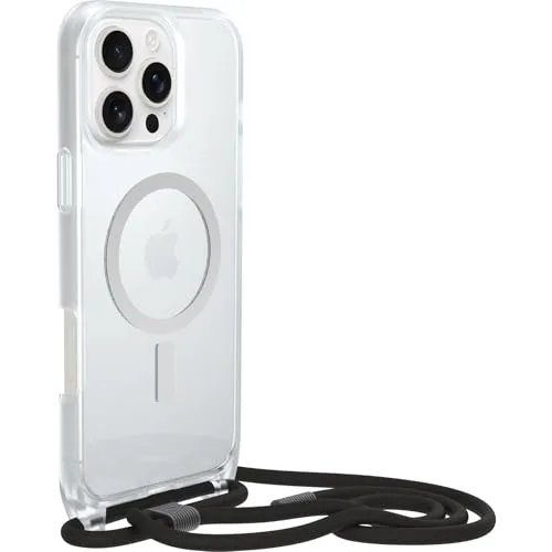 Otterbox ▫️ Capa React Necklace MagSafe para iPhone 16 Pro MAX, Transparente 4