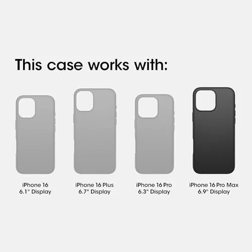 Otterbox ▫️ Capa Symmetry MagSafe, para iPhone 16 Pro MAX, com padrão animal 2