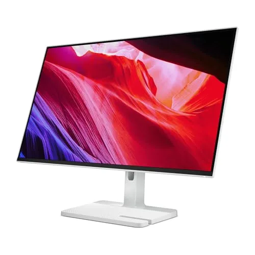 Lenovo ▫️ L27h-4A - Monitor QHD de 27" (IPS, 4 laterais ultrafinas, HDMI - DP - USB-C, 16:9, Taxa de atualização de 100 Hz, Tempo de resposta de 1 ms, Montagem VESA de 100 mm, Ajuste de inclinação/altura/rotação/giro) - Cinzento 2