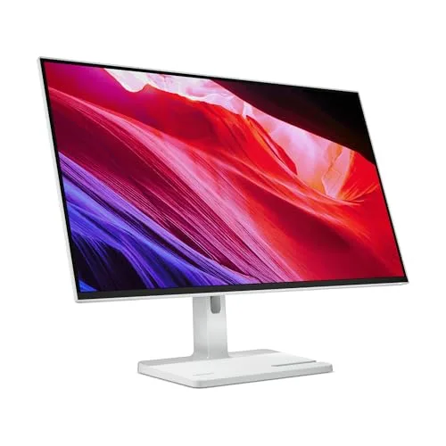 Lenovo ▫️ L27h-4A - Monitor QHD de 27" (IPS, 4 laterais ultrafinas, HDMI - DP - USB-C, 16:9, Taxa de atualização de 100 Hz, Tempo de resposta de 1 ms, Montagem VESA de 100 mm, Ajuste de inclinação/altura/rotação/giro) - Cinzento 3