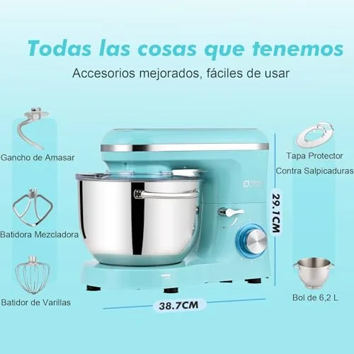 Kitchen in the box ▫️ Batedeira Profissional 6,2 L Gran Familia 5