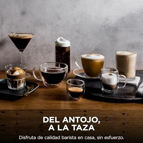 Ninja ▫️ Luxe Premier, Máquina de café 3 em 1, com moedor e bocal para espumar leite, Prateada 5