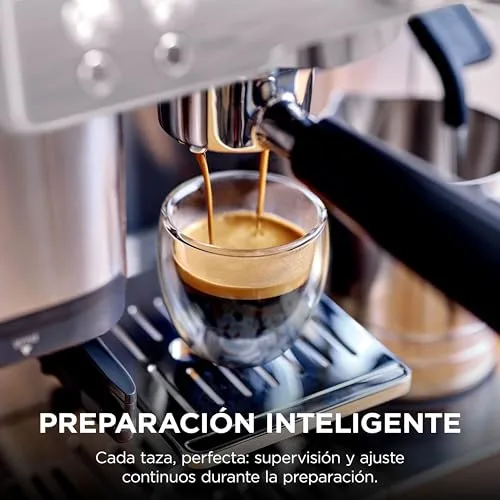 Ninja ▫️ Luxe Premier, Máquina de café 3 em 1, com moedor e bocal para espumar leite, Prateada 6