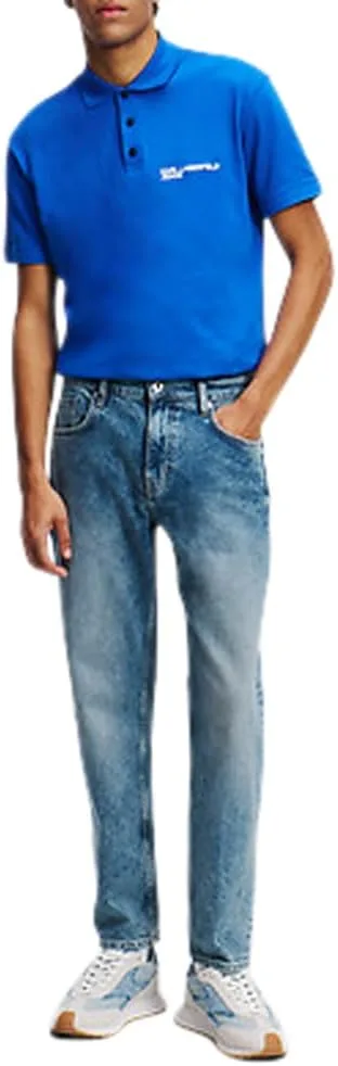 KARL LAGERFELD JEANS ▫️ Calças de ganga Karl Lagerfeld para homem, corte afunilado