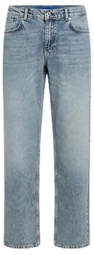 KARL LAGERFELD JEANS ▫️ Calças de ganga Karl Lagerfeld para homem, corte reto 5