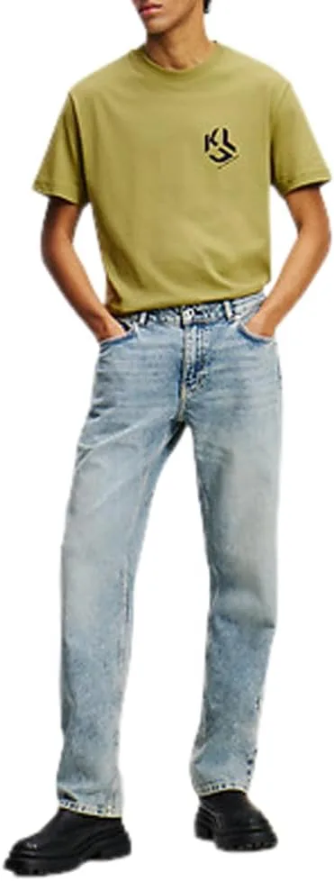 KARL LAGERFELD JEANS ▫️ Calças de ganga Karl Lagerfeld para homem, corte reto