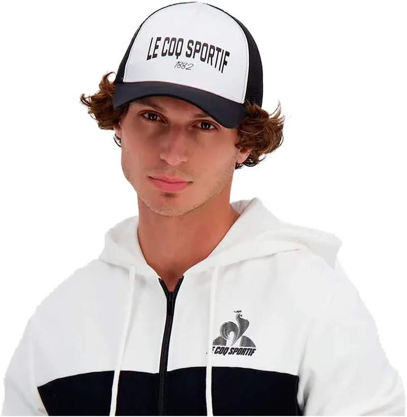 Le Coq Sportif ▫️ ESS Cap N.º 3 - Gorro Newsie Unissexo para Adultos