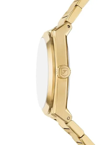 Fossil ▫️ Relógio Everett para homem, movimento de quartzo com data, três ponteiros e bracelete em pele ou aço 2