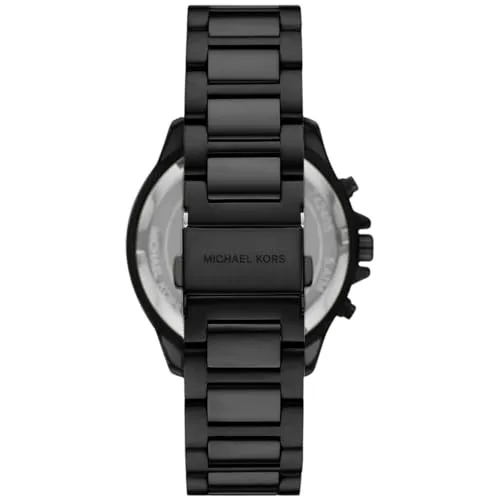 Michael Kors ▫️ Relógio Sage para homem, movimento cronógrafo de quartzo de 44 mm com bracelete em aço inoxidável 4